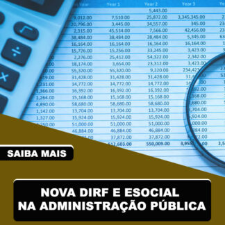 Nova DIRF e Esocial na Administração Pública